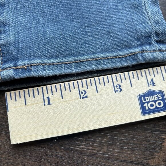 Articles Of Society Womens Size 29 Distressed Skinny Sarah Blue Cast Jeans - Picture 10 of 13